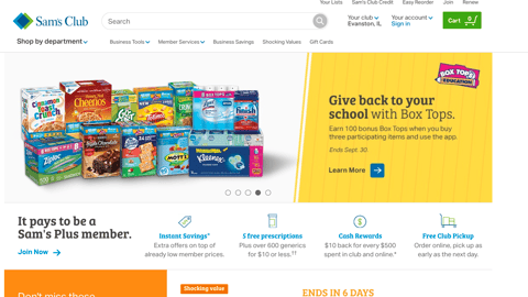 Sam's Club General Mills 'Give Back' Carousel Ad